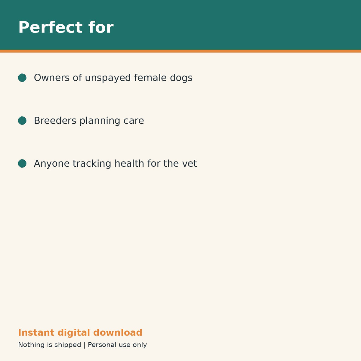 Dog Heat Cycle Tracker printable PDF, image 10