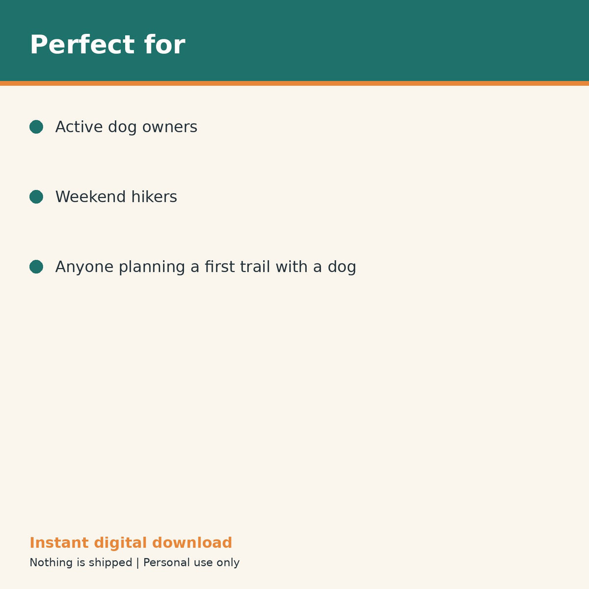 Dog Hiking Checklist & Trail Log printable PDF, image 10