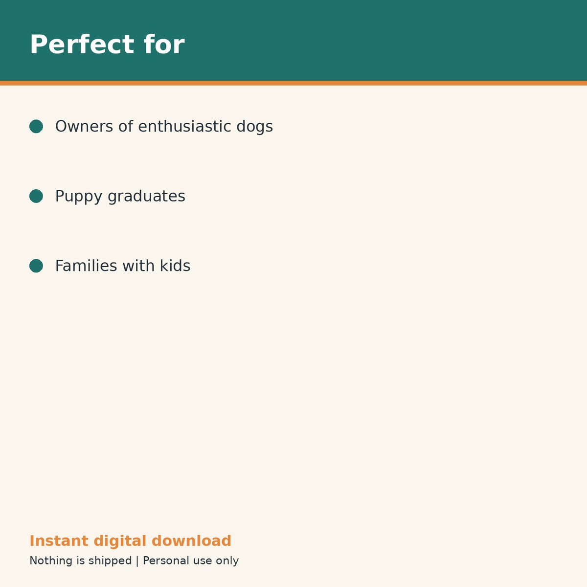 Dog Impulse Control Training Chart printable PDF, image 10