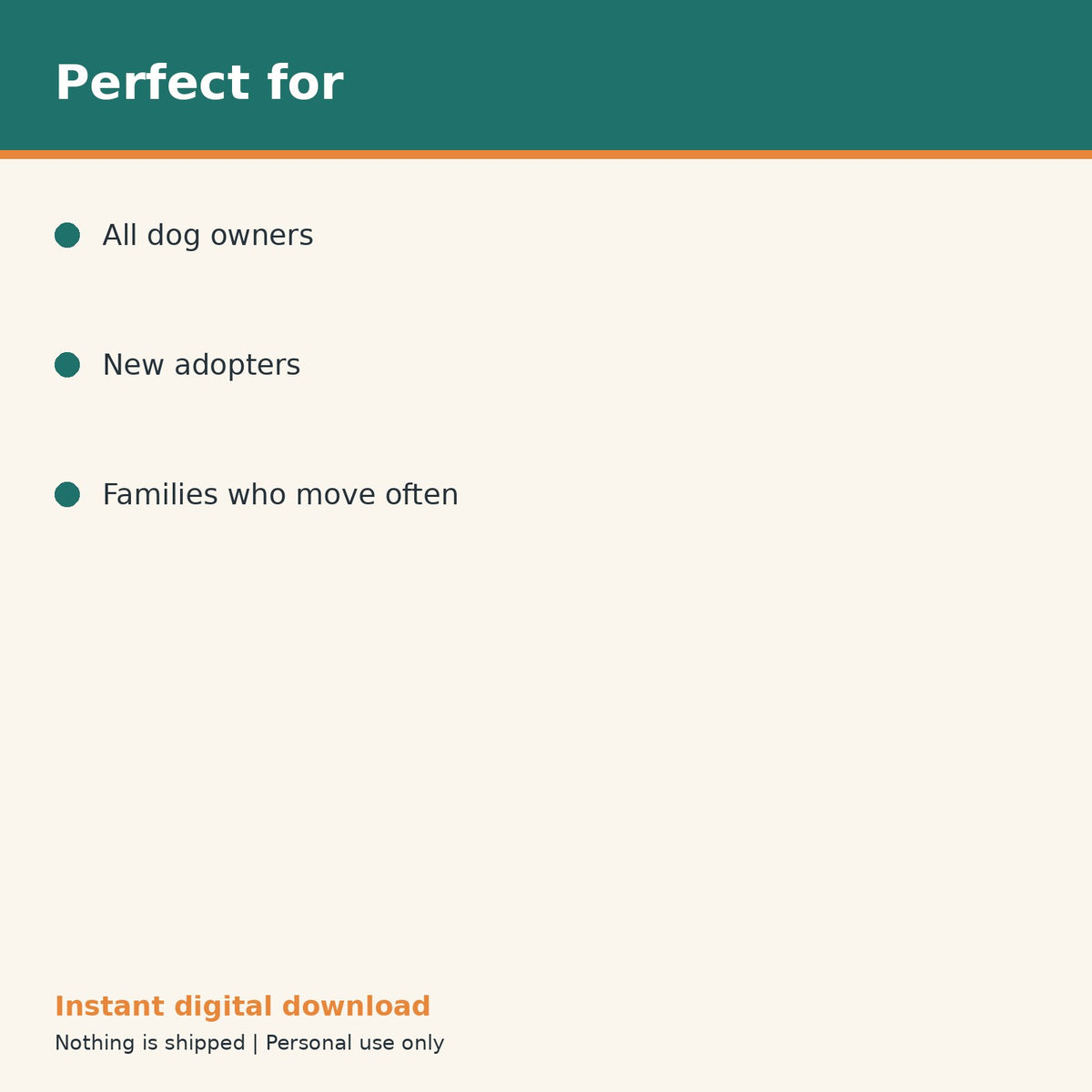 Dog Microchip & ID Records Sheet printable PDF, image 10