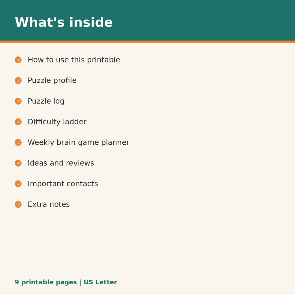 Dog Puzzle Toy & Brain Games Log printable PDF, image 2