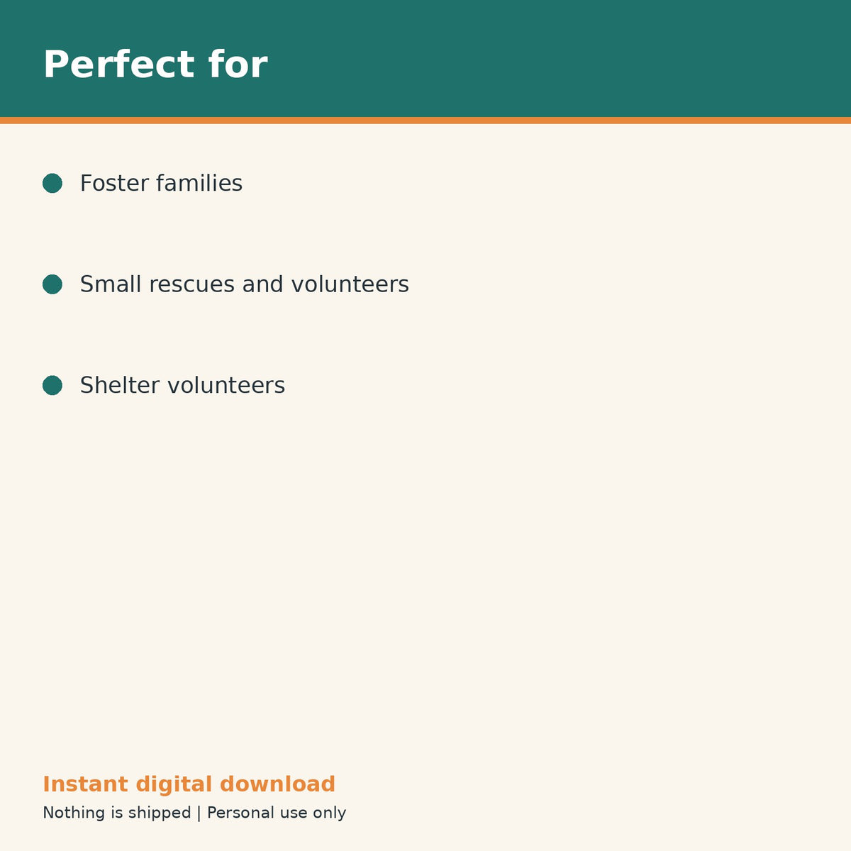 Dog Rescue & Foster Intake Forms printable PDF, image 10