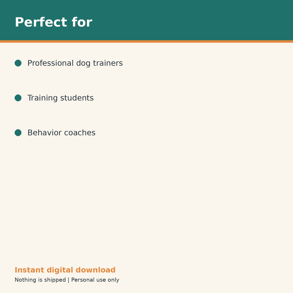 Dog Trainer Session Notes Template printable PDF, image 10