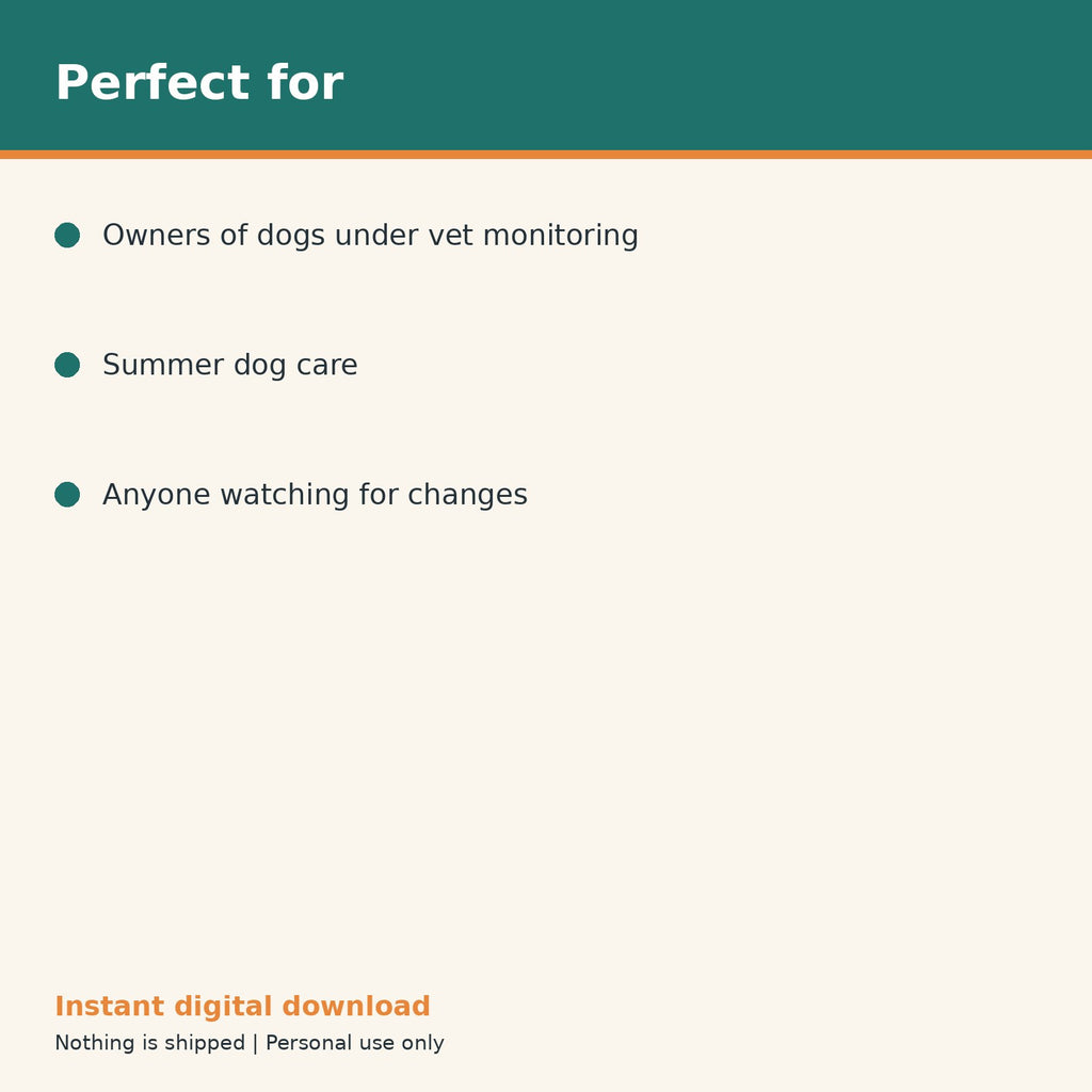 Dog Water Intake & Hydration Log printable PDF, image 10