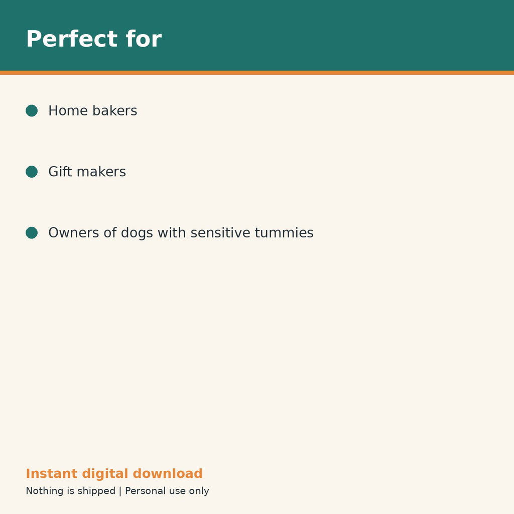 Homemade Dog Treat Recipe Planner printable PDF, image 10