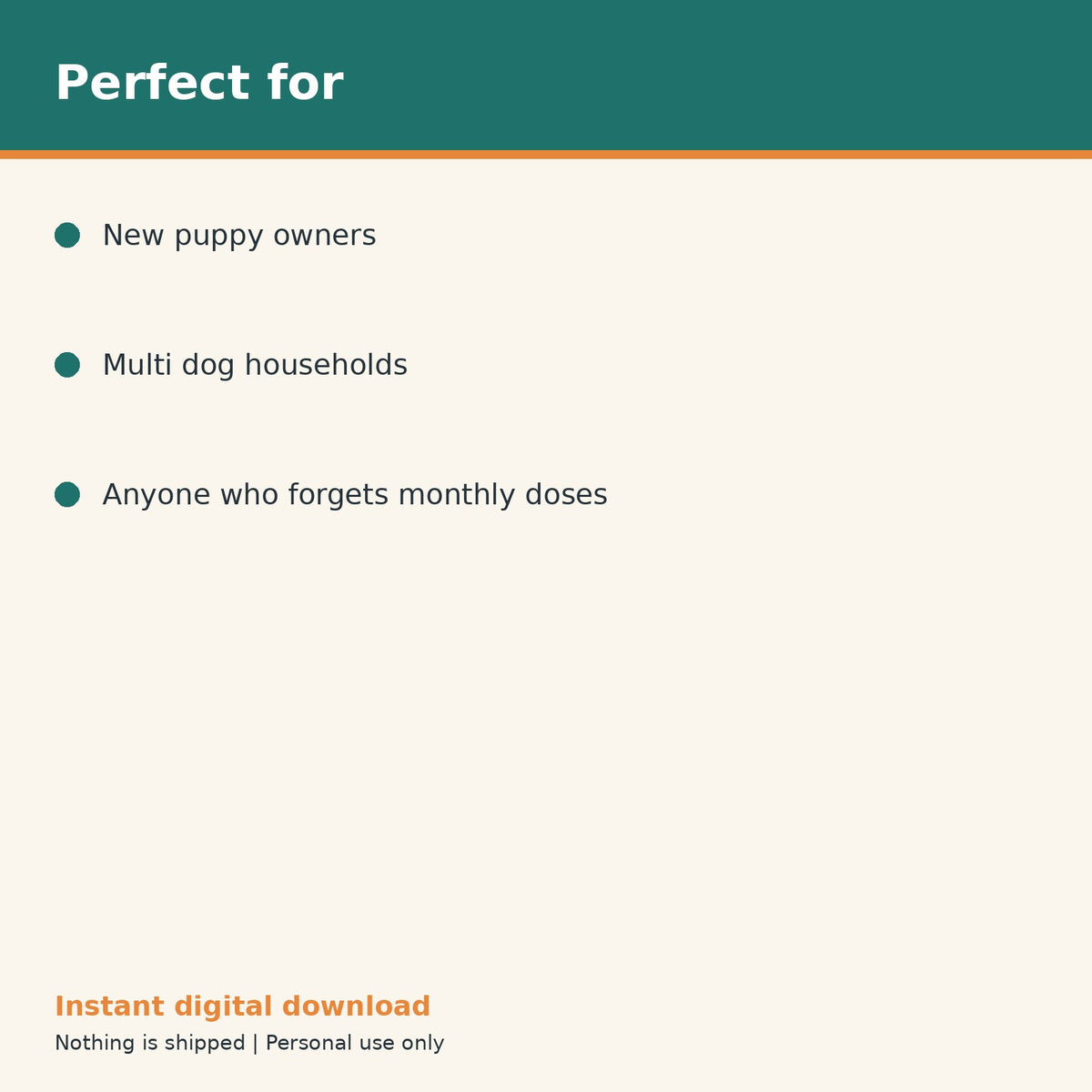 Puppy Deworming, Flea & Tick Tracker printable PDF, image 10