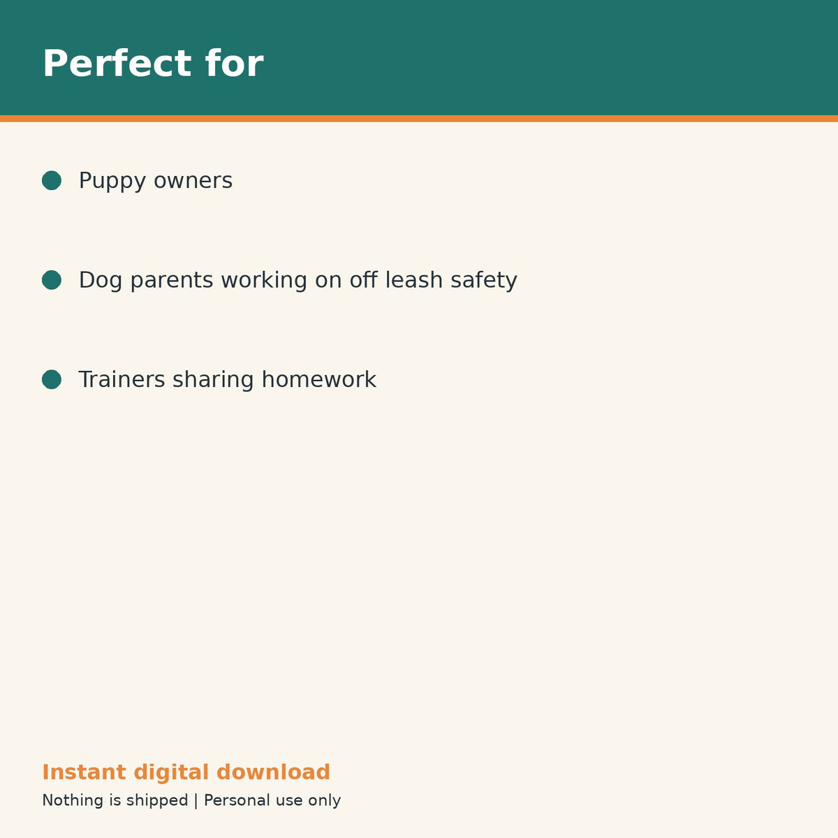 Puppy Recall Training Tracker printable PDF, image 10