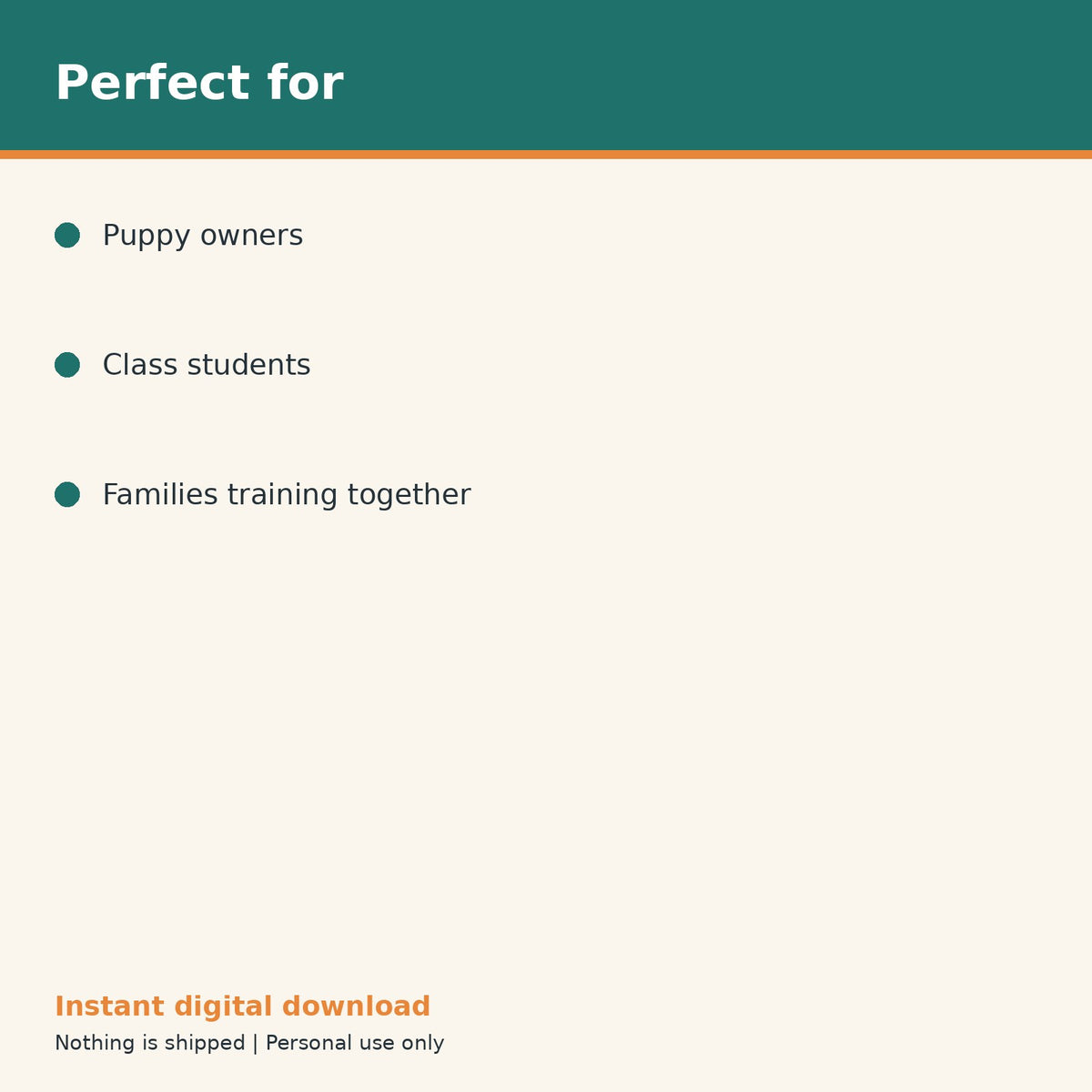 Puppy Sit, Stay & Down Training Tracker printable PDF, image 10