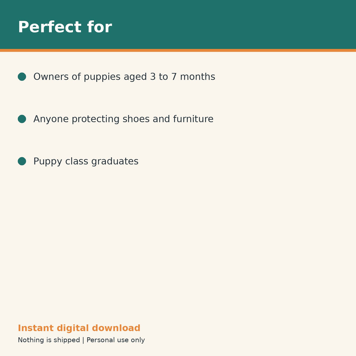 Puppy Teething & Chewing Tracker printable PDF, image 10