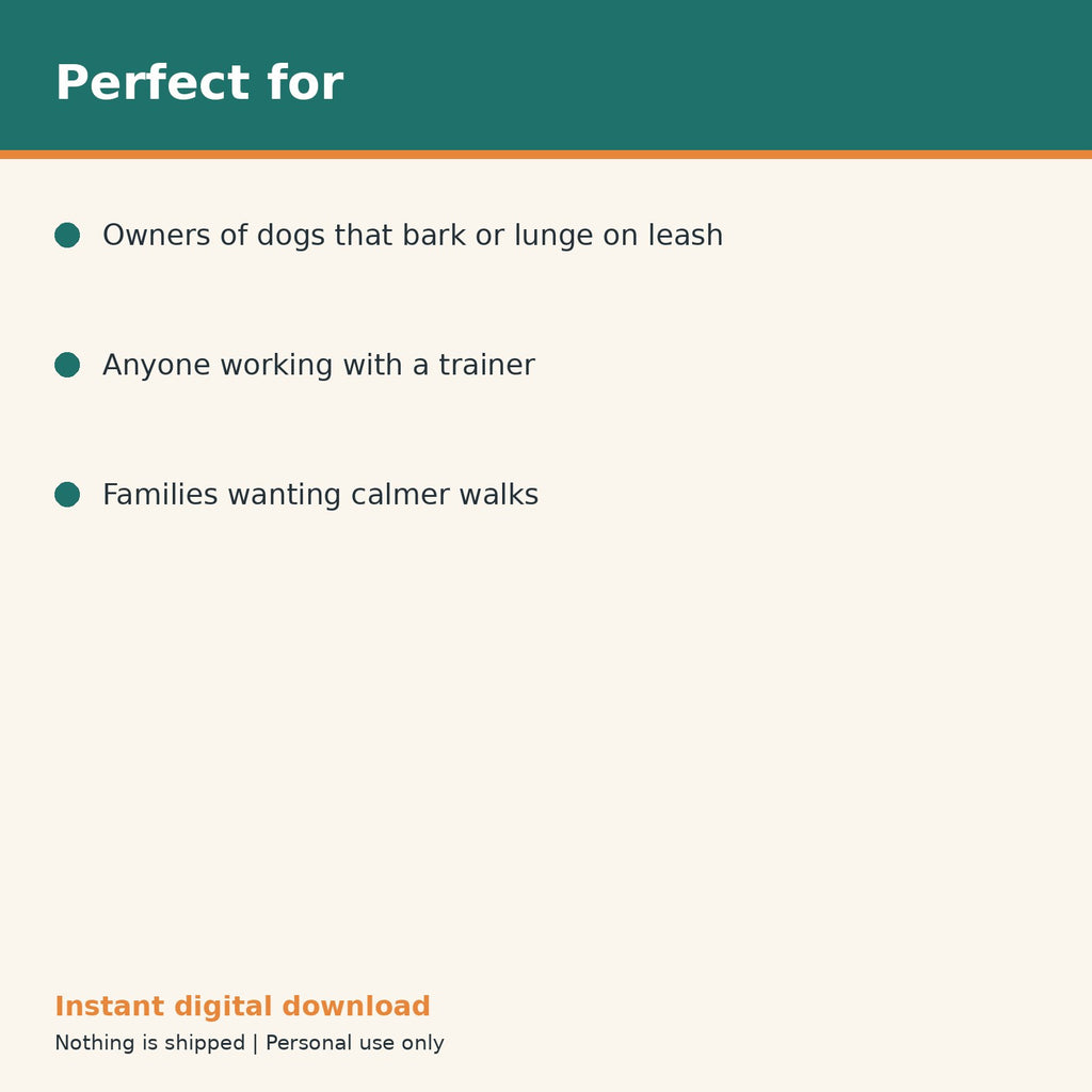 Reactive Dog Trigger & Training Log printable PDF, image 10
